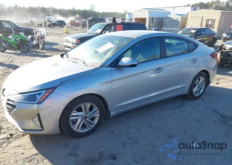 2020 Hyundai Elantra Sel z USA, uszkodzony, nr VIN KMHD84LFXLU043996